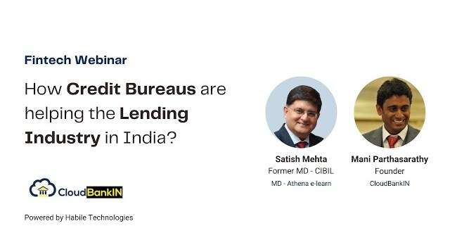 Credit bureaus fintech webinar