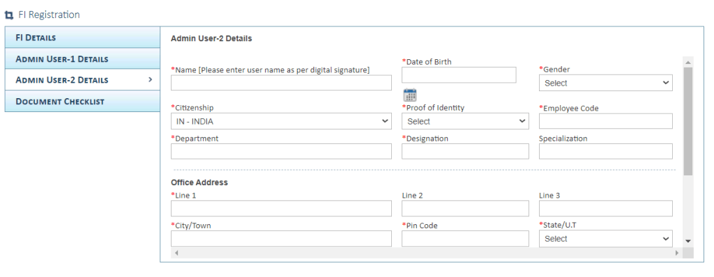 Registration for CKYC 3