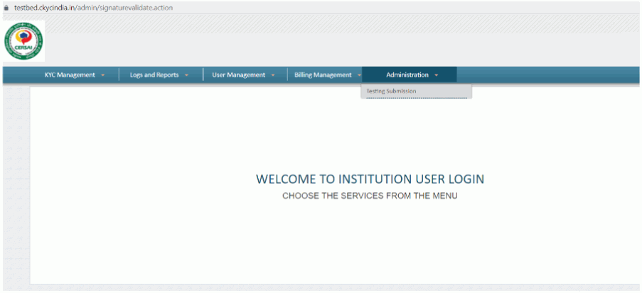 Registration for CKYC 4